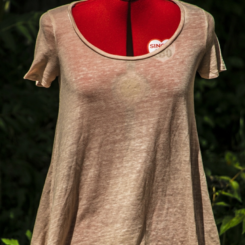 Urban Outfitters Burnout Trapeze Style Tee